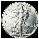 1938 Silver Half Dollar Walking Liberty UNCIRCULAT