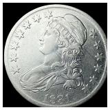 1831 Capped Bust Half Dollar NEARLY UNCIRCULATED