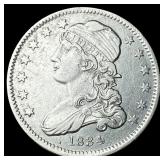 1834 Capped Bust Silver Quarter CLOSELY UNCIRCULAT