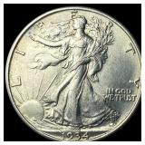 1934-S Silver Walking Liberty Half Dollar CHOICE B
