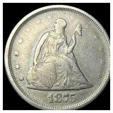 1875-S Silver Twenty Cent Piece NICELY  CIRCULATE