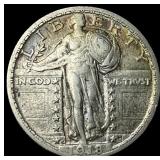 1918-S Standing Liberty Quarter NEARLY  UNCIRCULA