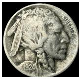 1924-D Buffalo Nickel LIGHTLY CIRCULATED