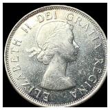 1957 Canada Silver 50 Cents GEM BU