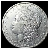 1902-O Silver Morgan Dollar CHOICE AU