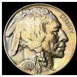 1931-S Buffalo Nickel UNCIRCULATED