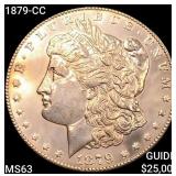 1879-CC Morgan Silver Dollar CHOICE BU