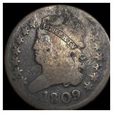 1809 Classic Head Half Cent LIGHTLY CIRCULATED