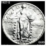 1927-S Standing Liberty Quarter UNCIRCULATED