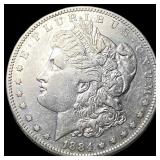 1884-S Silver Morgan Dollar CLOSELY UNCIRCULATED