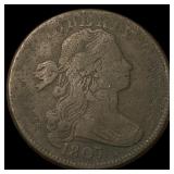 1807 Draped Bust Large Cent ABOUT  UNCIRCULATED