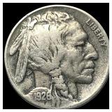 1926-S Buffalo Nickel ABOUT UNCIRCULATED
