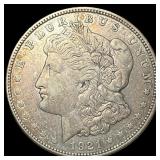 1921-D Silver Morgan Dollar NEARLY UNCIRCULATED