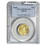1999-W $10 American Gold Eagle 1/4 oz PCGS PR69 DC
