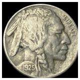 1925-S Buffalo Nickel CLOSELY UNCIRCULATED