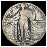 1927-S Silver Standing Liberty Quarter NICELY  CI