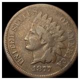 1877 Indian Head Cent LIGHTLY CIRCULATED