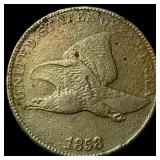 1858 Flying Eagle Cent LIGHTLY CIRCULATED