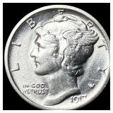 1917-S Silver Mercury Dime UNCIRCULATED