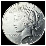 1926 Silver Peace Dollar CLOSELY UNCIRCULATED