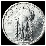 1917 Type 1 Standing Liberty Quarter UNCIRCULATED