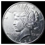 1924-S Peace Silver Dollar UNCIRCULATED