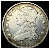 1835 Capped Bust Silver Quarter LIGHTLY  CIRCULAT