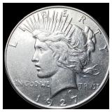 1927-S Silver Peace Dollar CLOSELY UNCIRCULATED