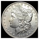 1889-S Silver Morgan Dollar CHOICE AU