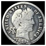 1895-S Silver Barber Dime HIGH GRADE