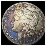 1901-O Silver Morgan Dollar NEARLY UNCIRCULATED