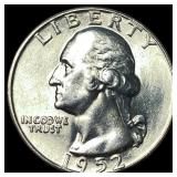 1952 Silver Washington Quarter UNCIRCULATED