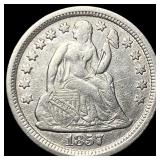 1857 Seated Liberty Dime CLOSELY UNCIRCULATED
