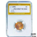 1995 Lincoln Memorial Cent PGA MS67 RD DDO