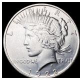 1922 Silver Peace Dollar UNCIRCULATED