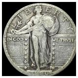 1925-O Silver Standing Liberty Quarter   LIGHTLY