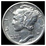 1927-S Silver Mercury Dime CLOSELY  UNCIRCULATED