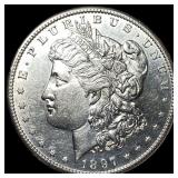 1897 Silver Morgan Dollar CHOICE AU