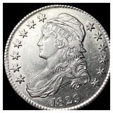 1829 Capped Bust Half Dollar CLOSELY UNCIRCULATED