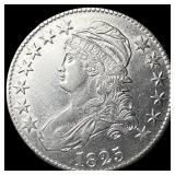 1825 Capped Bust Half Dollar CLOSELY UNCIRCULATED