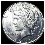1923 Silver Peace Dollar UNCIRCULATED