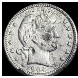1904 Barber Quarter HIGH GRADE