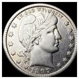 1897 Barber Quarter CLOSELY UNCIRCULATED
