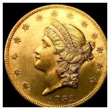1852 $20 Gold Double Eagle