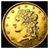 1834 $5 Gold Half Eagle