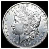 1890-S Silver Morgan Dollar CLOSELY UNCIRCULATED
