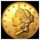 1859 $20 Gold Double Eagle