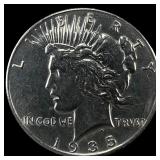 1935-S Silver Peace Dollar HIGH GRADE