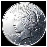 1927 Silver Peace Dollar UNCIRCULATED