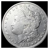 1893-S Silver Morgan Dollar LIGHTLY CIRCULATED